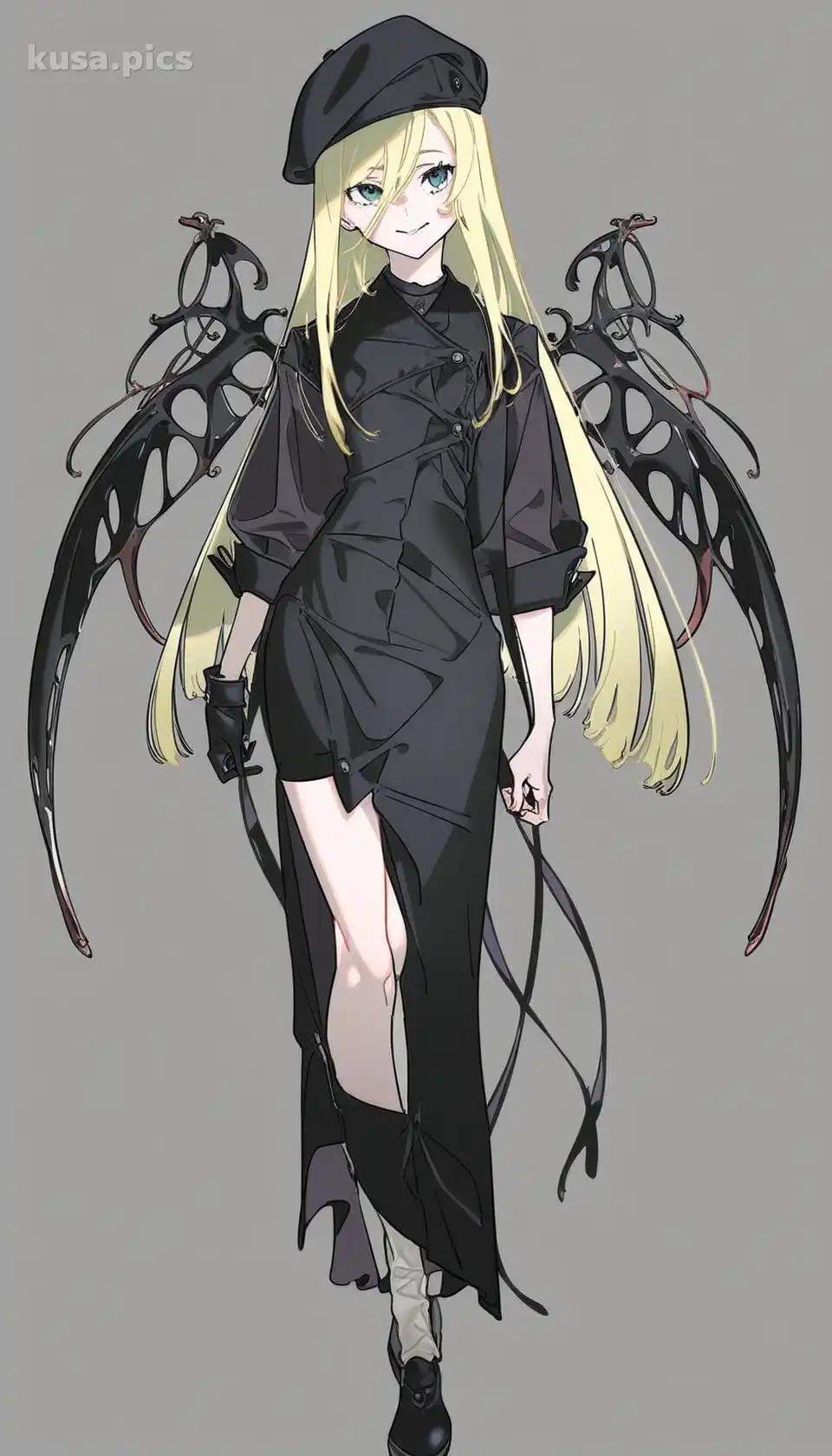 OC Maker Example - Aiden - AI generated anime original character